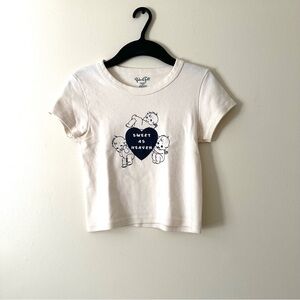 Brandy Melville Cotton Baby Tee